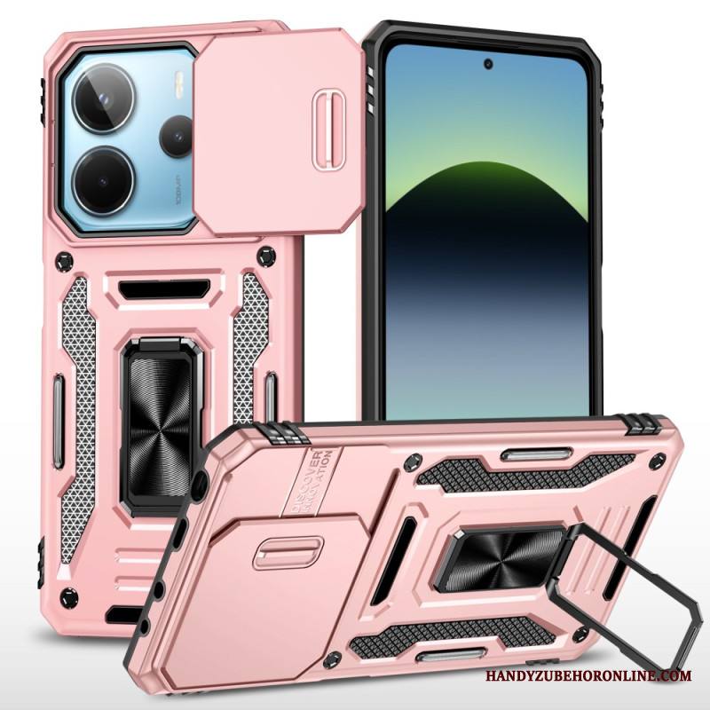 Kuori Xiaomi Redmi Note 14 5g Erittäin Kestävä Jalustalla Ja Linssinsuojalla