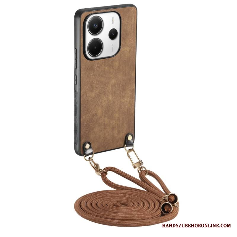 Kuori Xiaomi Redmi Note 14 5g Mokkanahkakuvioinen Suojakuori