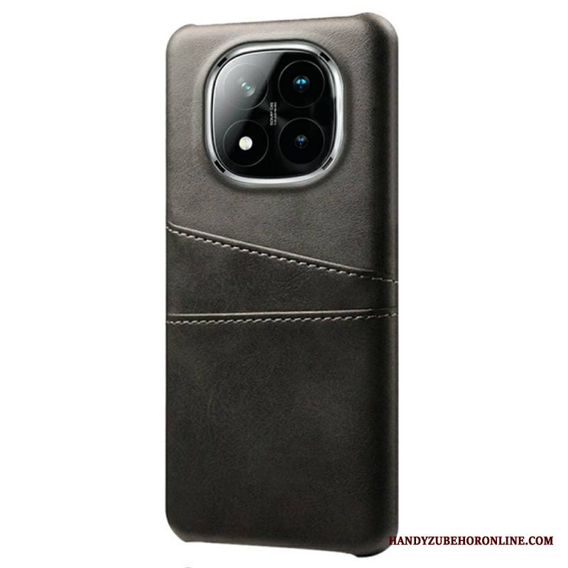 Kuori Xiaomi Redmi Note 14 Pro Plus 5g Nahkaefektikorttikotelo