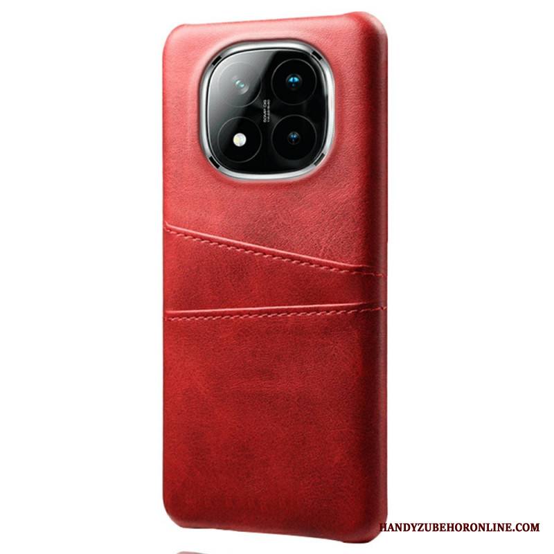 Kuori Xiaomi Redmi Note 14 Pro Plus 5g Nahkaefektikorttikotelo