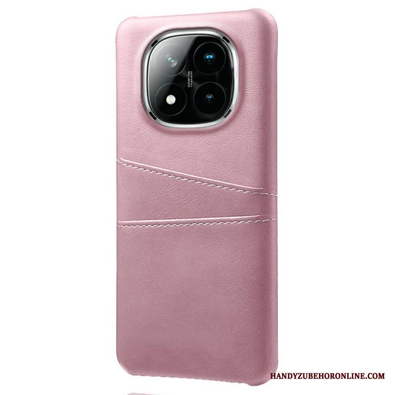 Kuori Xiaomi Redmi Note 14 Pro Plus 5g Nahkaefektikorttikotelo