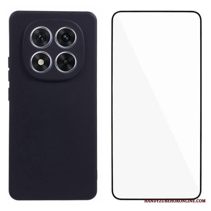 Kuori Xiaomi Redmi Note 14 Pro Plus 5g Silikoni Ja Näytönsuoja Suojakuori