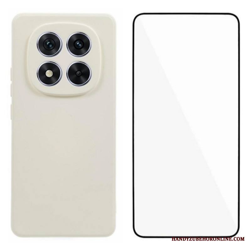 Kuori Xiaomi Redmi Note 14 Pro Plus 5g Silikoni Ja Näytönsuoja Suojakuori