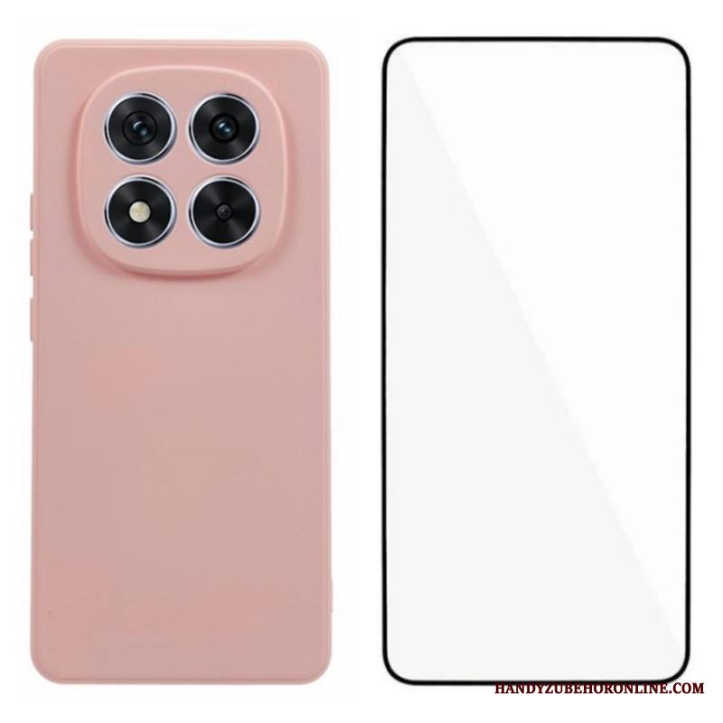 Kuori Xiaomi Redmi Note 14 Pro Plus 5g Silikoni Ja Näytönsuoja Suojakuori