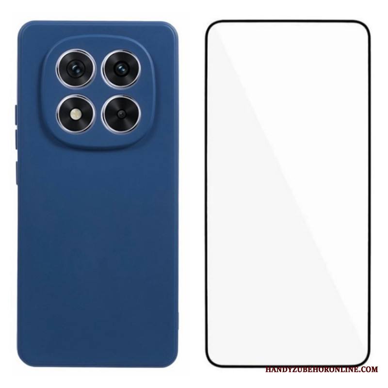 Kuori Xiaomi Redmi Note 14 Pro Plus 5g Silikoni Ja Näytönsuoja Suojakuori