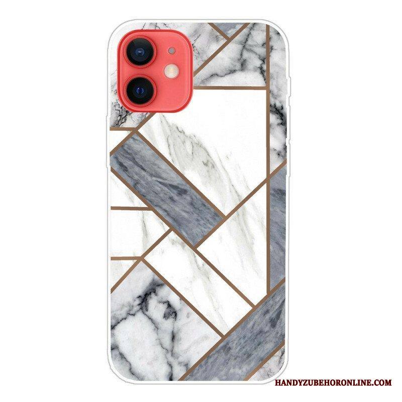 Kuori iPhone 13 Mini Decline Geometric Marble