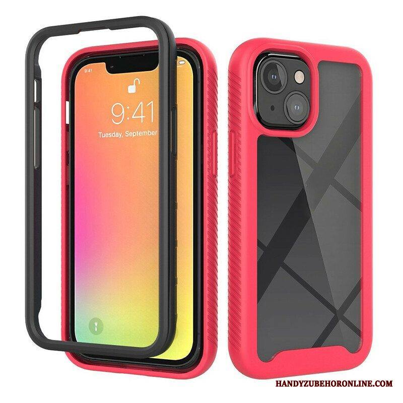 Kuori iPhone 13 Mini Hybridimuotoiset Silikonireunat
