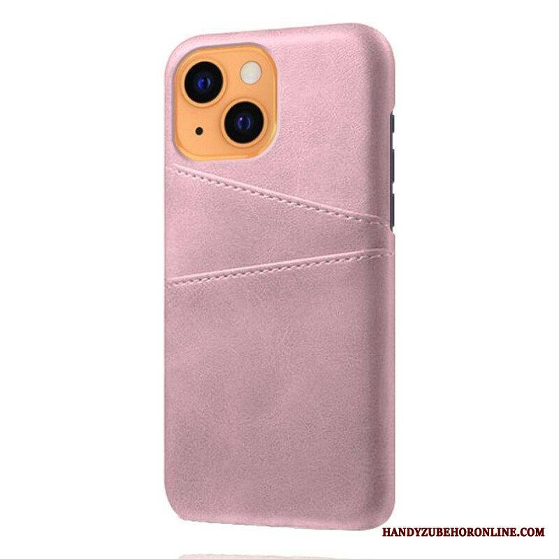 Kuori iPhone 13 Mini Ksq-korttikotelo