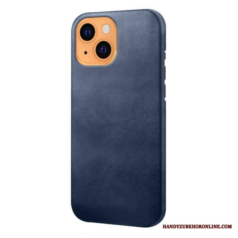 Kuori iPhone 13 Mini Ksq-nahkaefekti