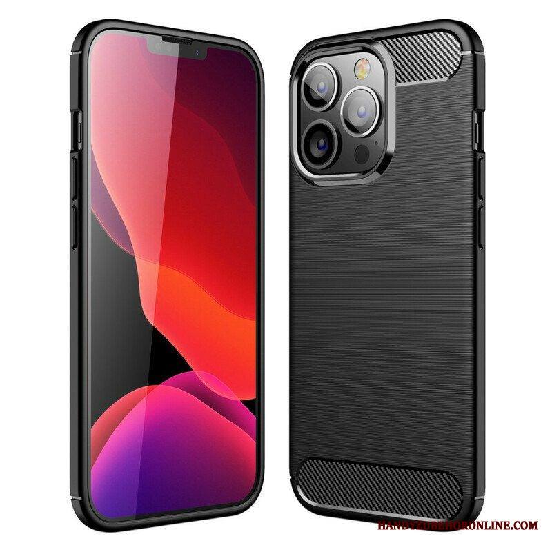 Kuori iPhone 13 Pro Harjattua Hiilikuitua