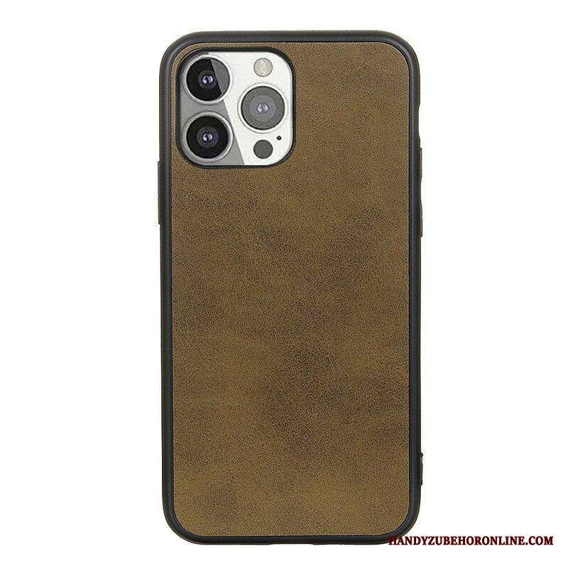 Kuori iPhone 13 Pro Hienostunut Ilme Nahkaefekti