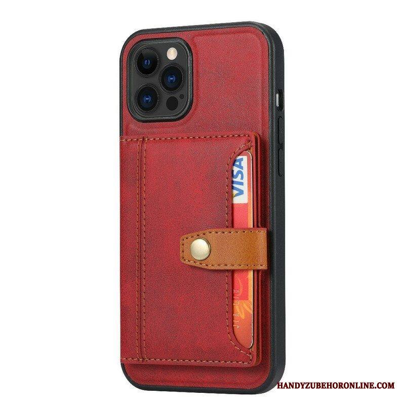 Kuori iPhone 13 Pro Korttipidikkeen Tukihihna