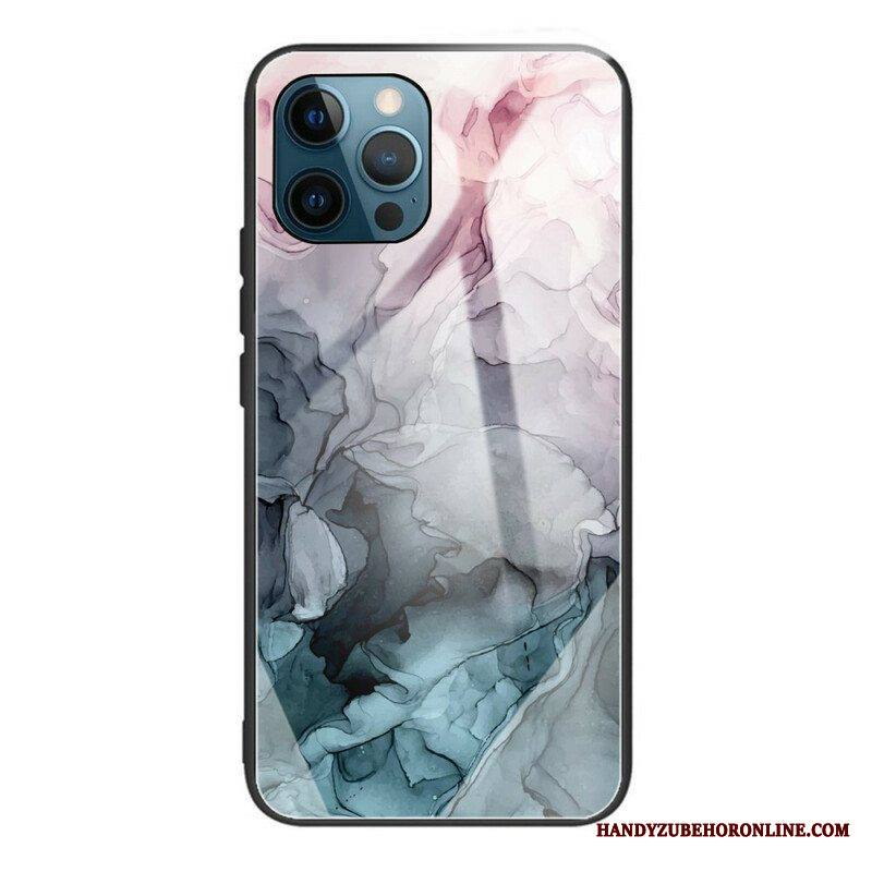 Kuori iPhone 13 Pro Marmori Karkaistu Lasi