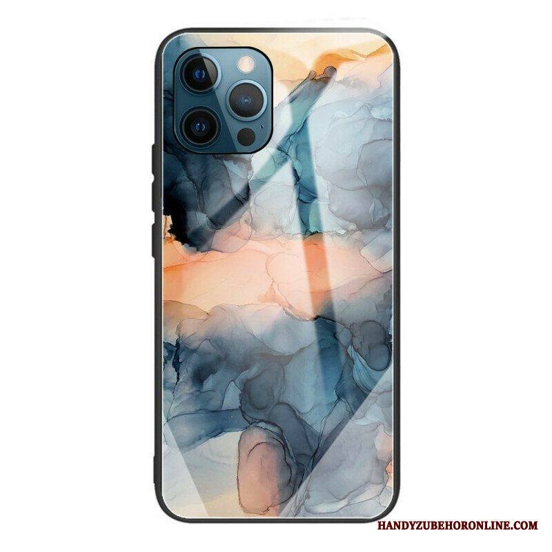 Kuori iPhone 13 Pro Marmori Karkaistu Lasi