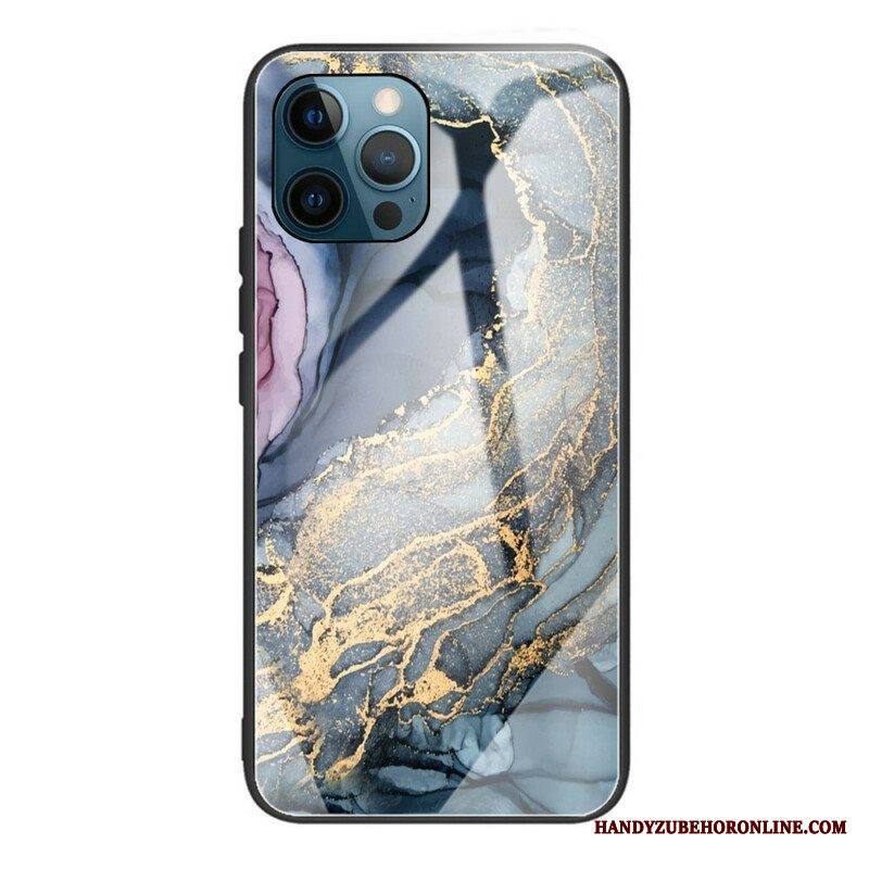 Kuori iPhone 13 Pro Marmori Karkaistu Lasi