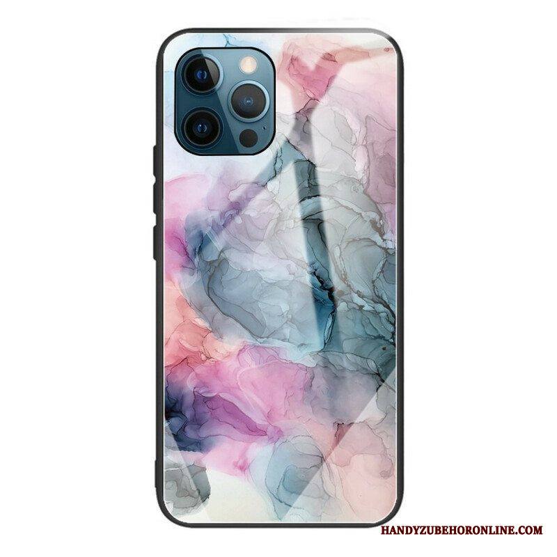 Kuori iPhone 13 Pro Marmori Karkaistu Lasi