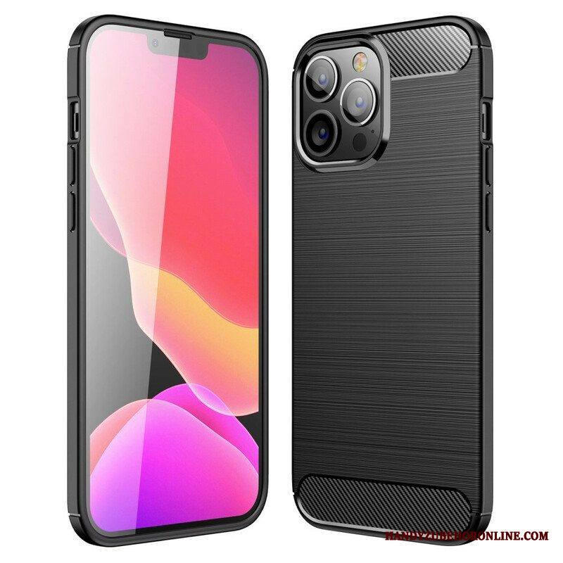 Kuori iPhone 13 Pro Max Harjattua Hiilikuitua