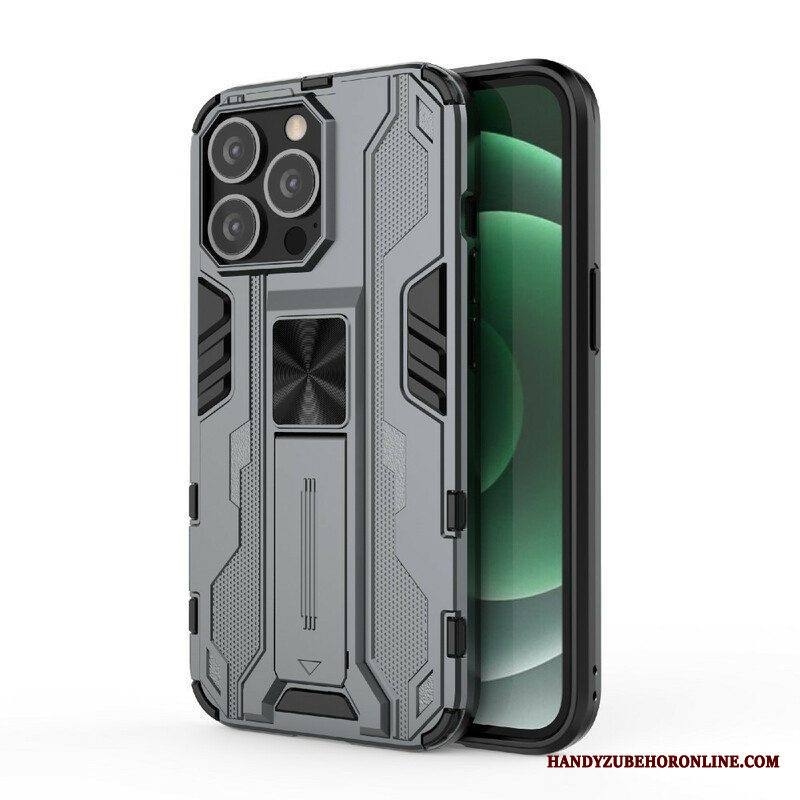 Kuori iPhone 13 Pro Max Kestävä Vaaka/pysty Kieli