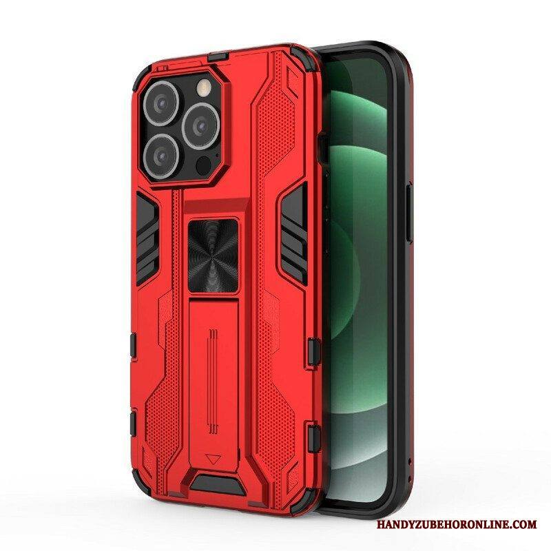 Kuori iPhone 13 Pro Max Kestävä Vaaka/pysty Kieli
