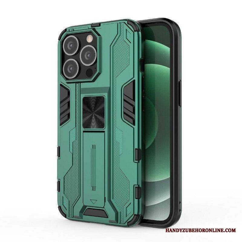 Kuori iPhone 13 Pro Max Kestävä Vaaka/pysty Kieli