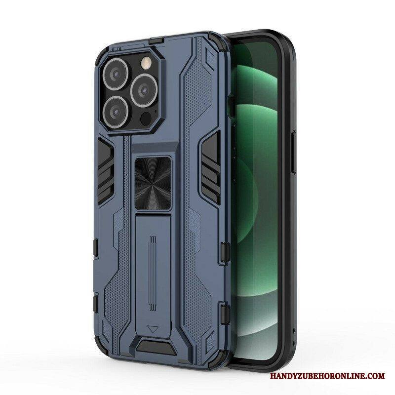 Kuori iPhone 13 Pro Max Kestävä Vaaka/pysty Kieli