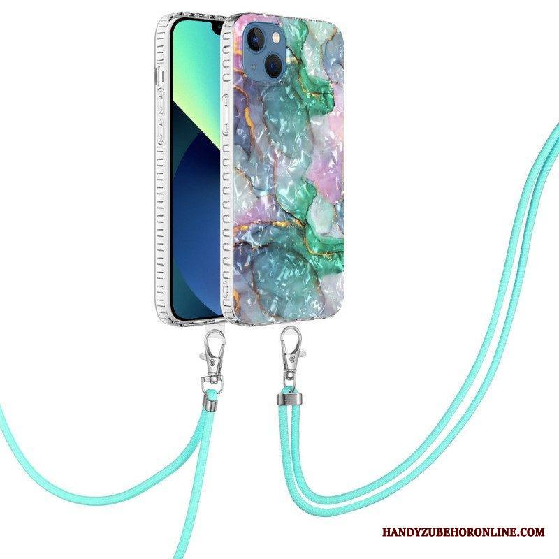 Kuori iPhone 14 Kiristysnyörillä Kiristysnyöri Tyyli