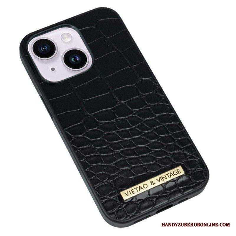 Kuori iPhone 14 Plus Vietao Crocodile Skin Effect