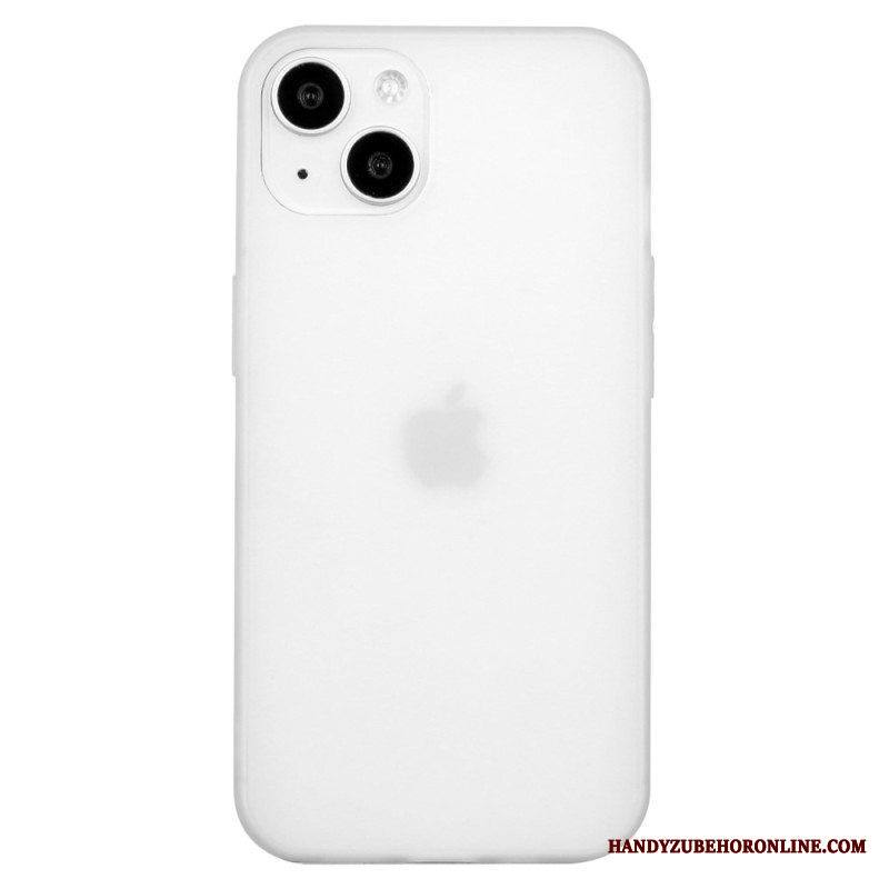 Kuori iPhone 14 Plus Yksi Mattapintainen Silikoni
