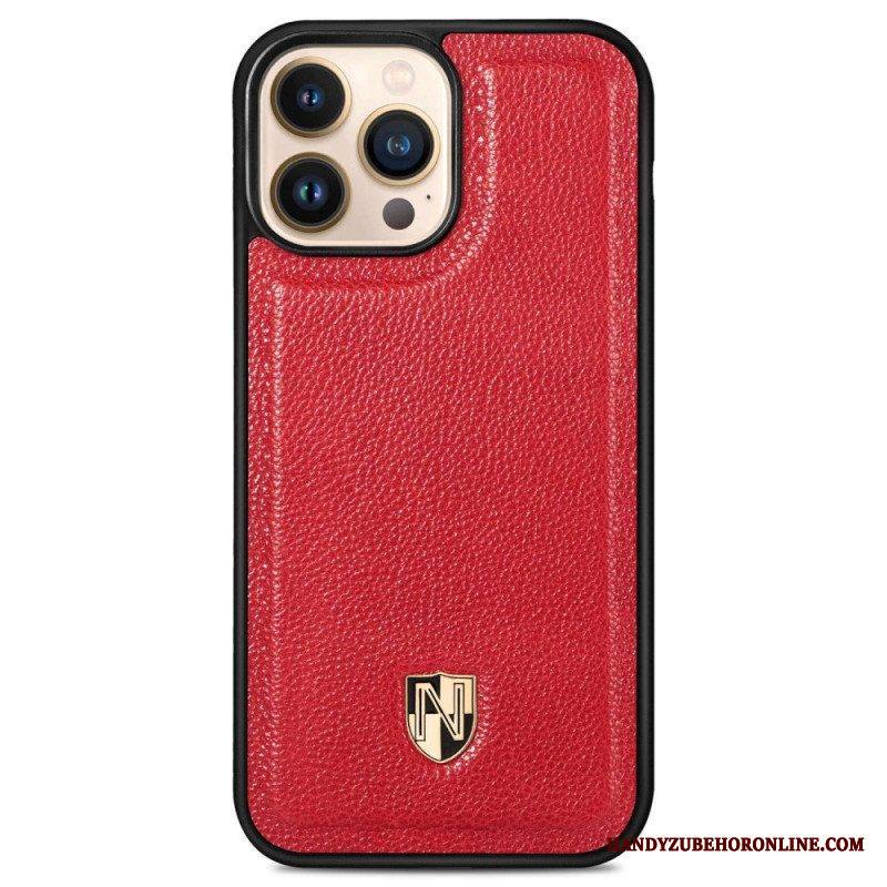 Kuori iPhone 14 Pro Aito Caseneo Nahka
