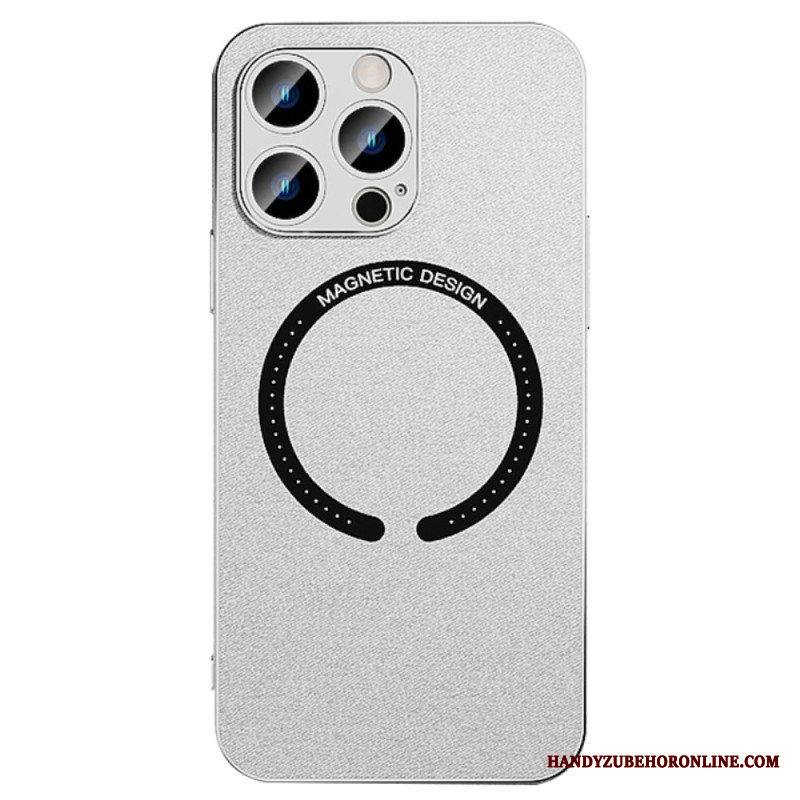Kuori iPhone 14 Pro Keinonahkainen Magsafe-yhteensopiva