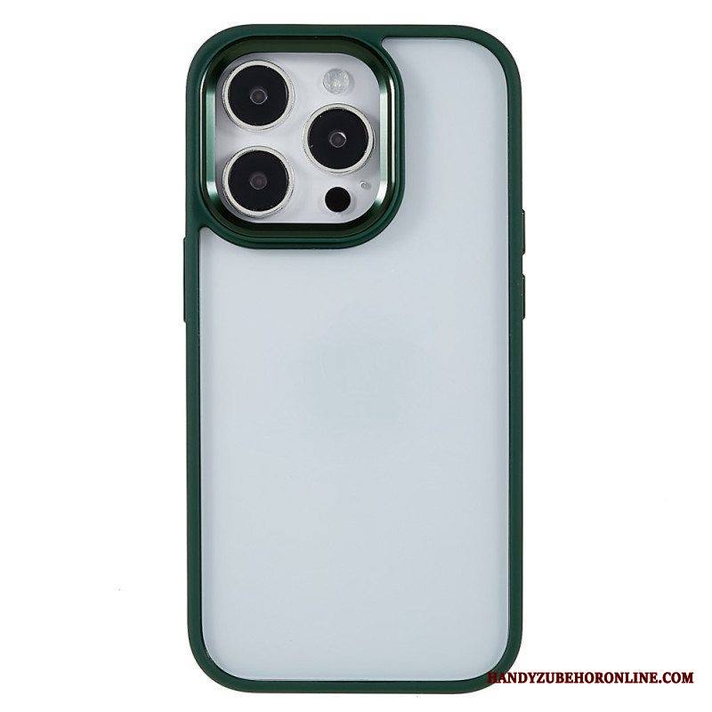 Kuori iPhone 14 Pro Läpinäkyvä Hybridi
