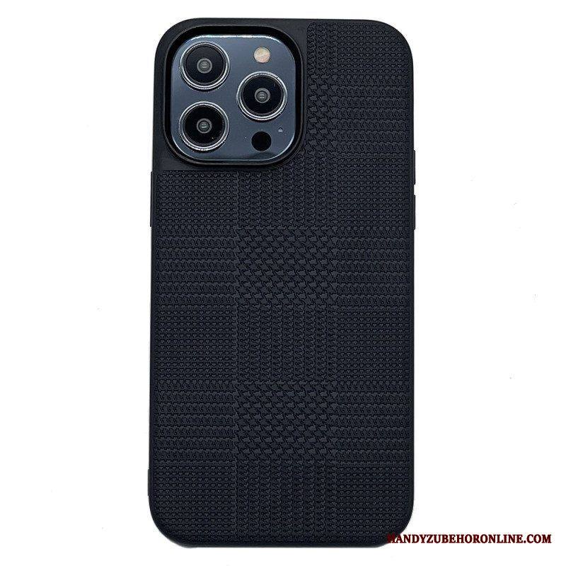 Kuori iPhone 14 Pro Max Crossover Keinonahkaa