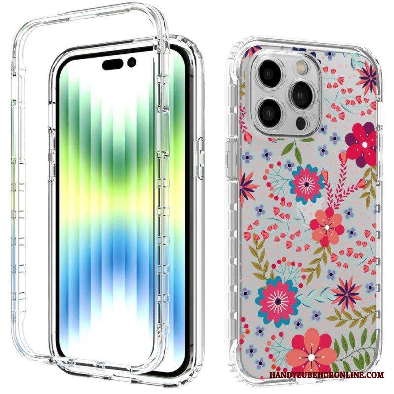Kuori iPhone 14 Pro Max Tehostettu Kukka