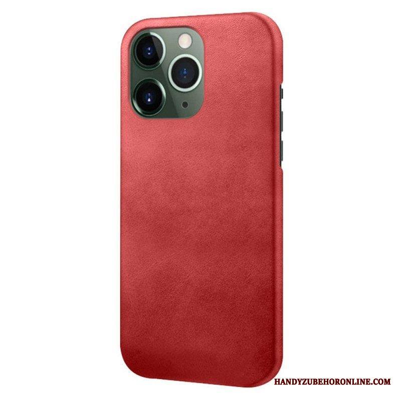 Kuori iPhone 14 Pro Nahkaefekti