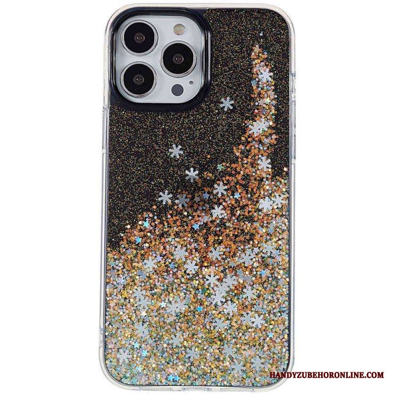 Kuori iPhone 14 Pro Paljetteja Flakes