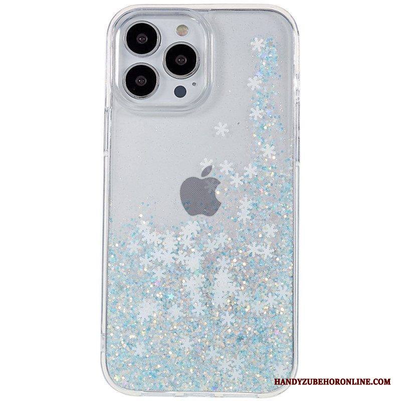 Kuori iPhone 14 Pro Paljetteja Flakes