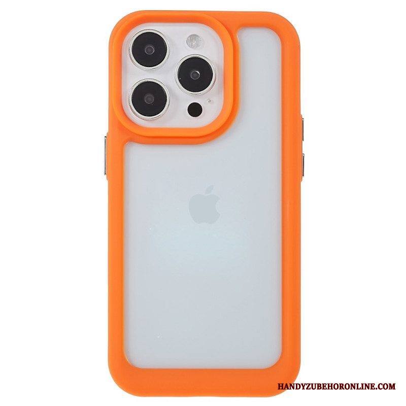 Kuori iPhone 14 Pro Silikoniset Reunat