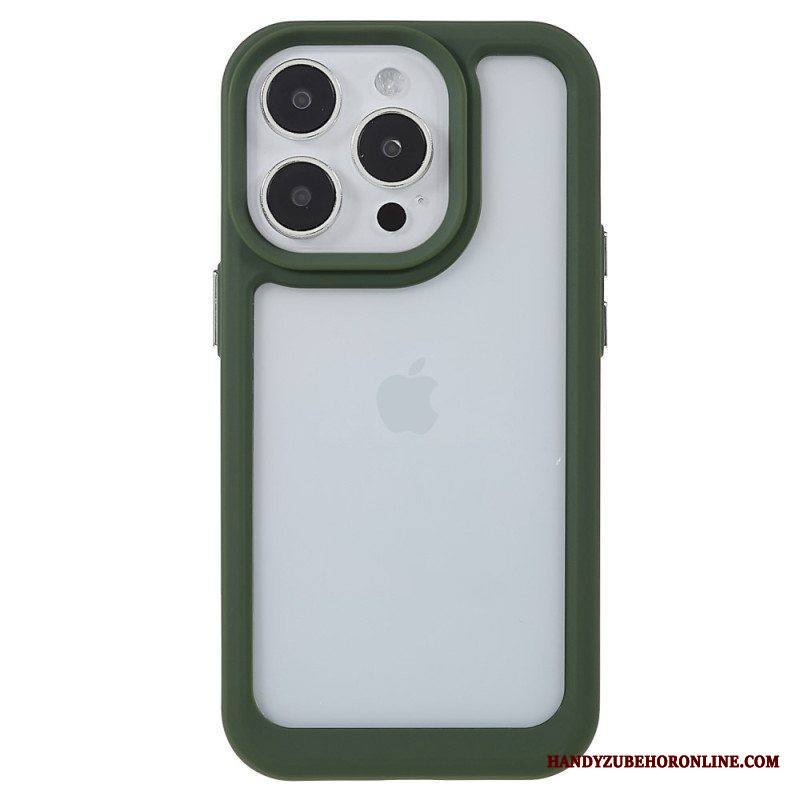 Kuori iPhone 14 Pro Silikoniset Reunat
