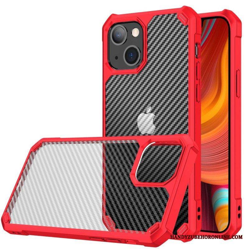 Kuori iPhone 14 Saumaton Hiilikuiturakenne
