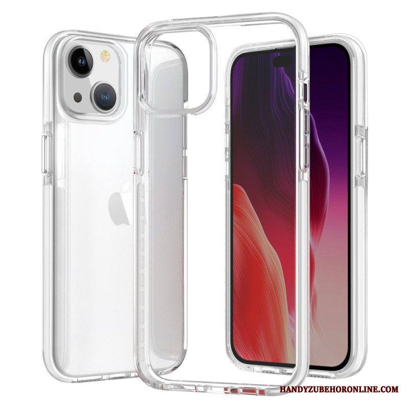 Kuori iPhone 15 Plus Läpinäkyvä