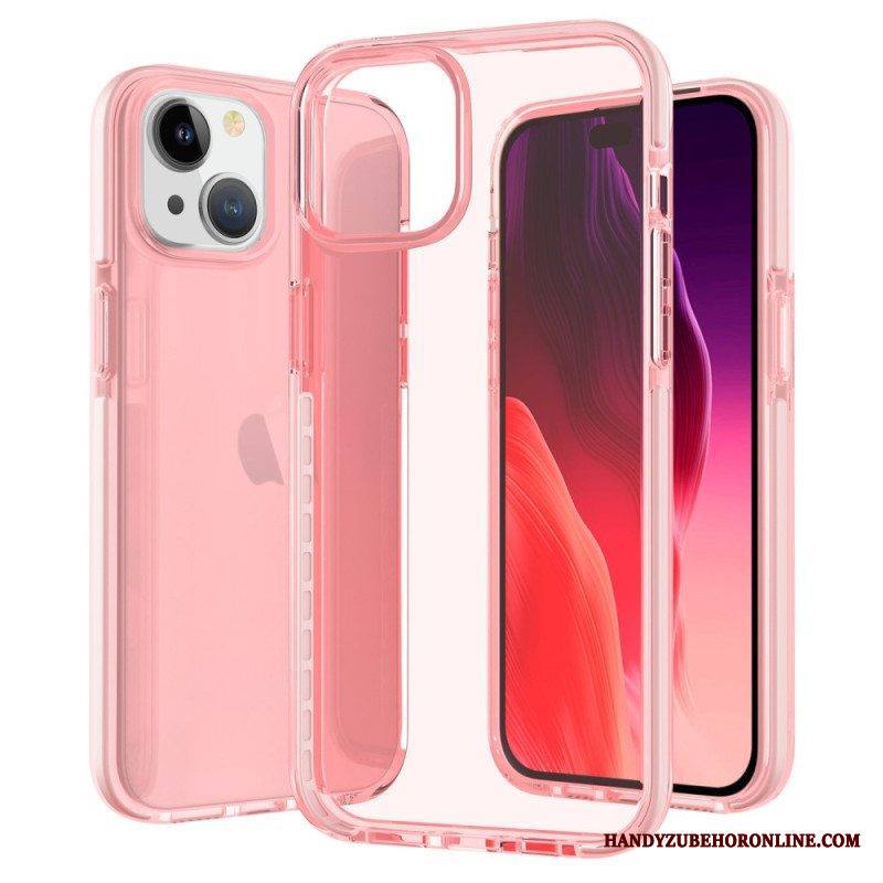 Kuori iPhone 15 Plus Läpinäkyvä
