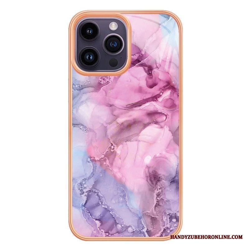 Kuori iPhone 15 Pro Max Marmoroitu Tyyli