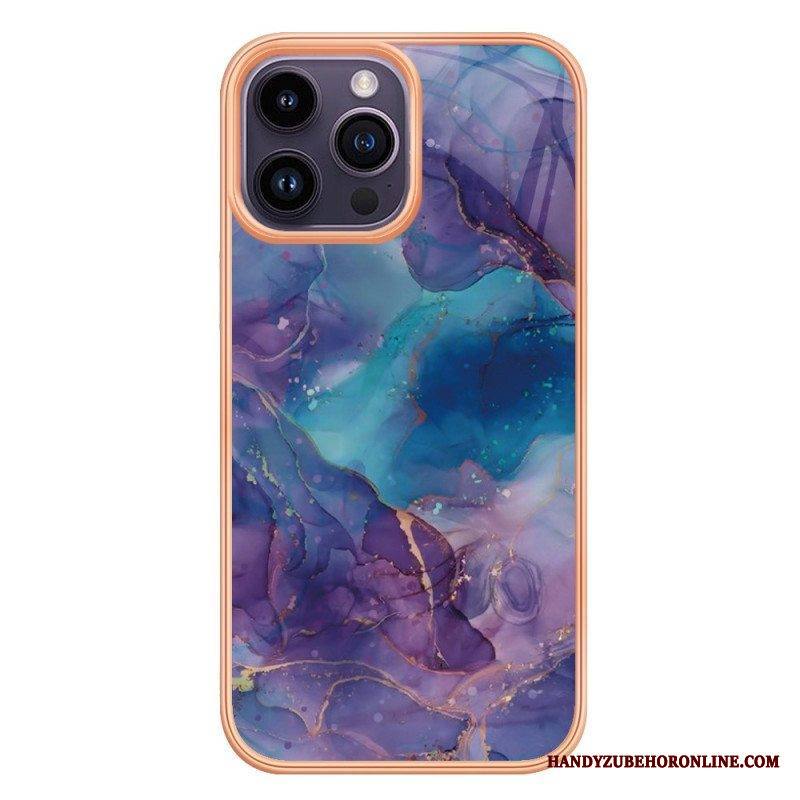 Kuori iPhone 15 Pro Max Marmoroitu Tyyli