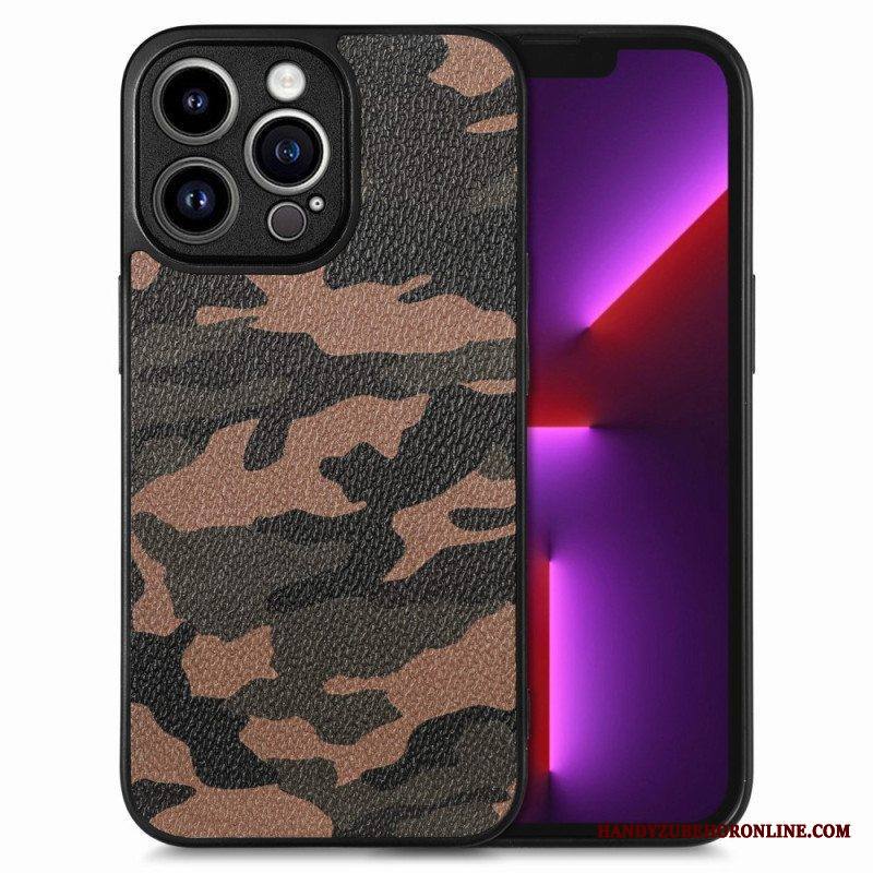 Kuori iPhone 15 Pro Max Sotilaallinen Naamiointi