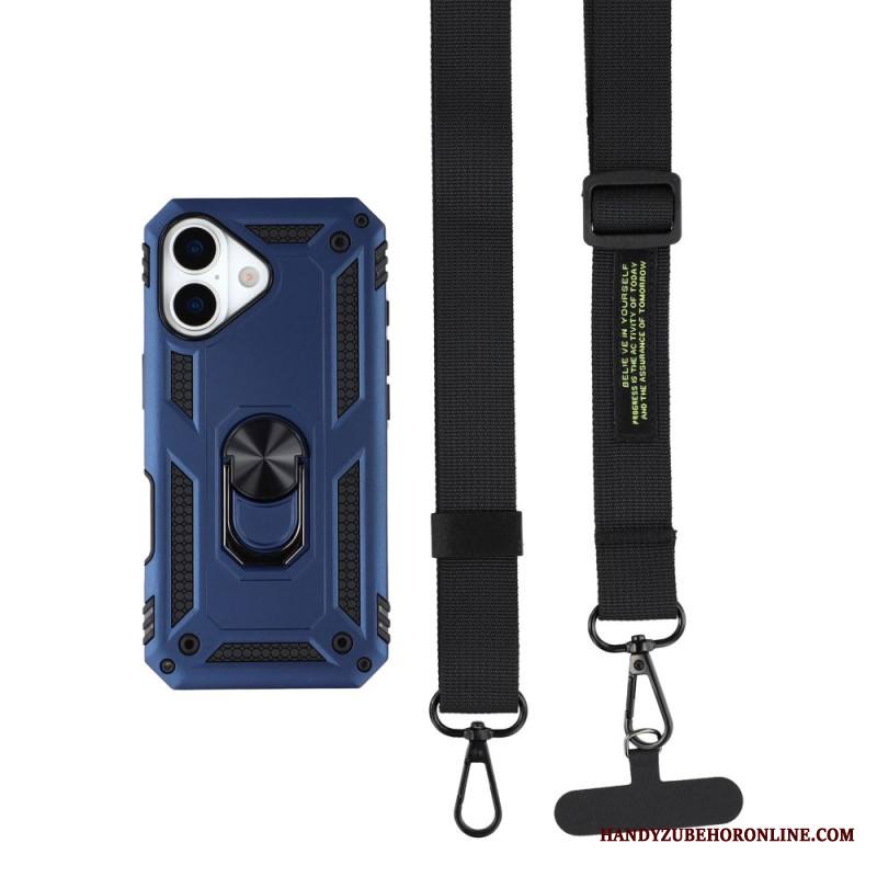 Kuori iPhone 17 Armeijatason Suojaus Olkahihnalla Suojakuori