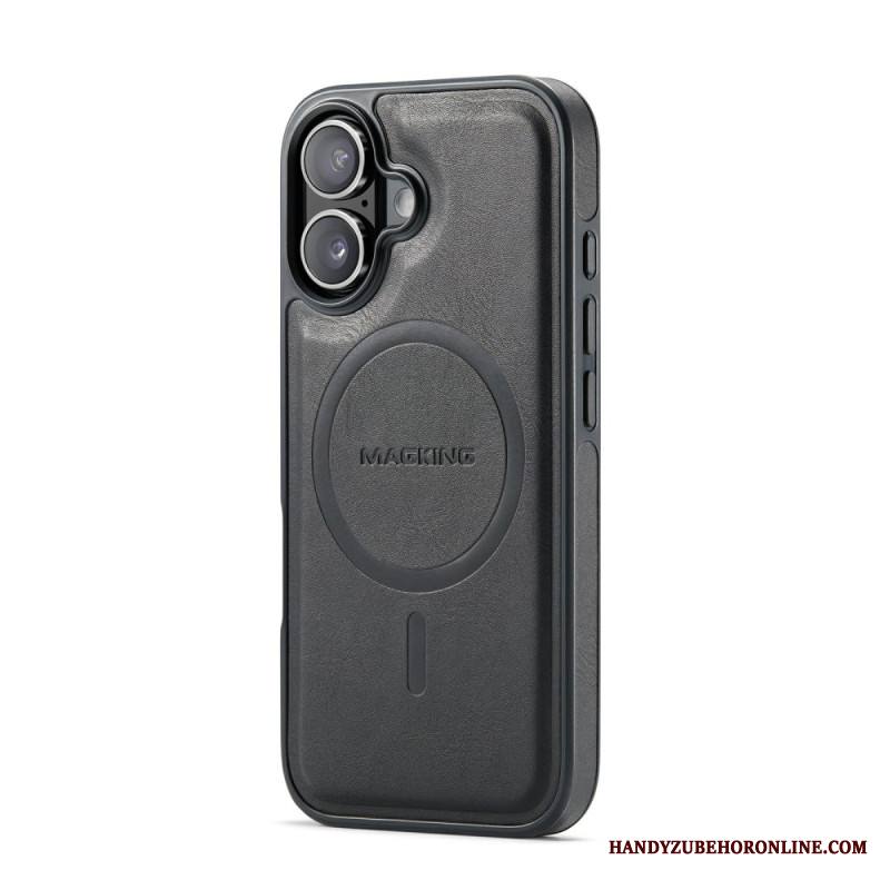 Kuori iPhone 17 Magsafe-yhteensopiva Premium Leather Effectin Kanssa