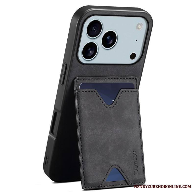 Kuori iPhone 17 Pro Denior-korttikotelo Ja Jalusta