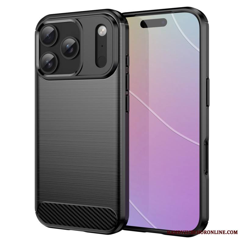 Kuori iPhone 17 Pro Harjattu Hiilikuitu