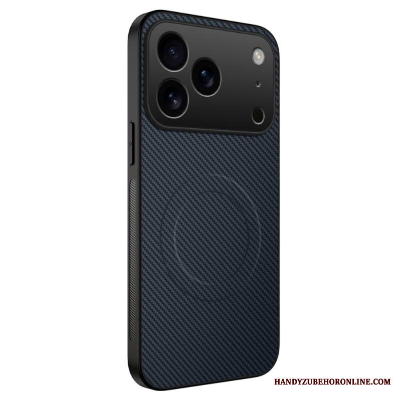 Kuori iPhone 17 Pro Magsafe-yhteensopiva Hiilikuitu Suojakuori