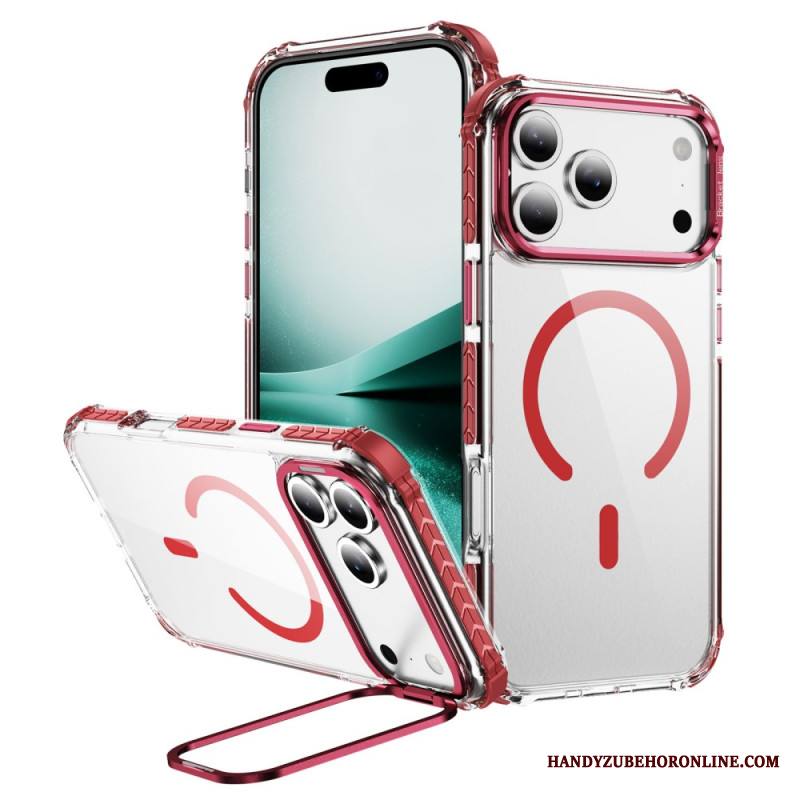 Kuori iPhone 17 Pro Magsafe-yhteensopiva Sisäänrakennetun Jalustan Kanssa